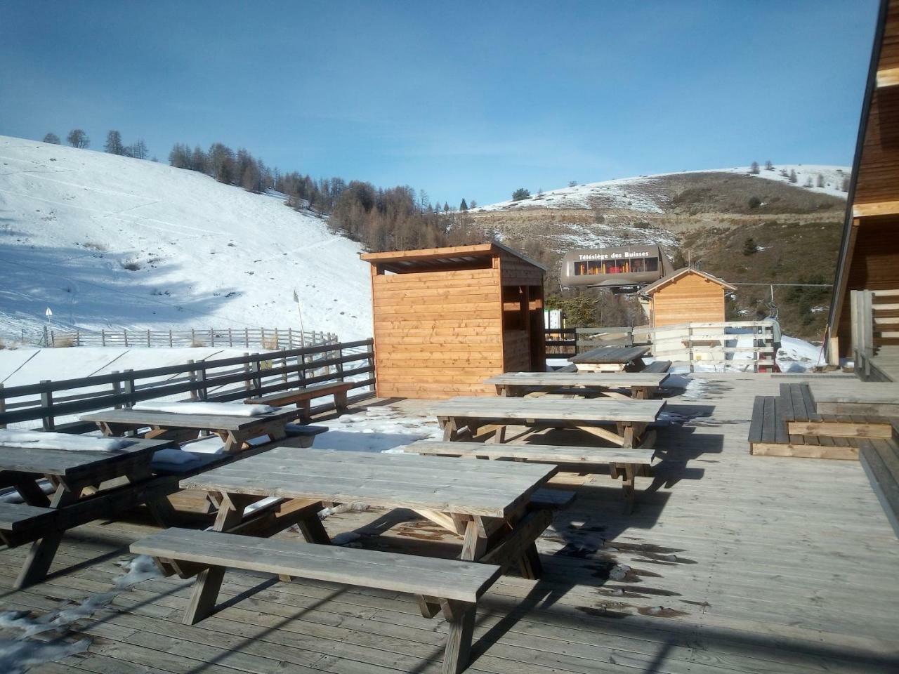 Le Chalet Des Buisses Roubion Bagian luar foto